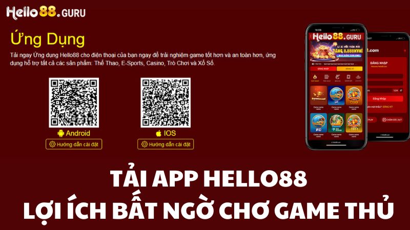 Tải app Hello88 tiện lợi và dễ dàng