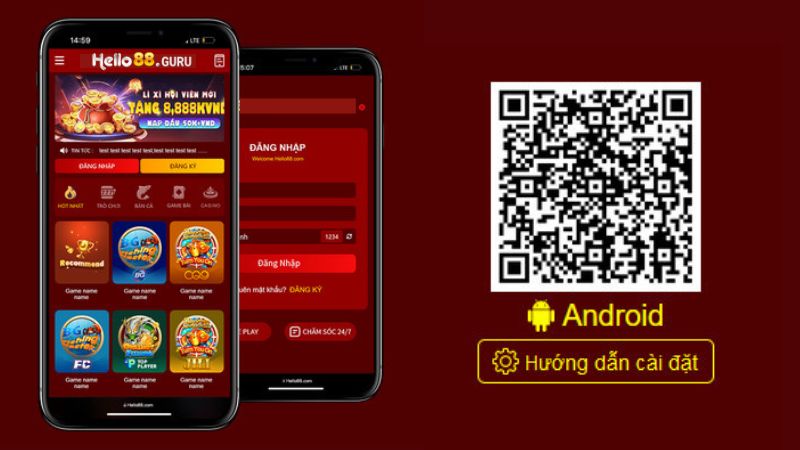 Tải app phù hợp với hệ điều hành Android