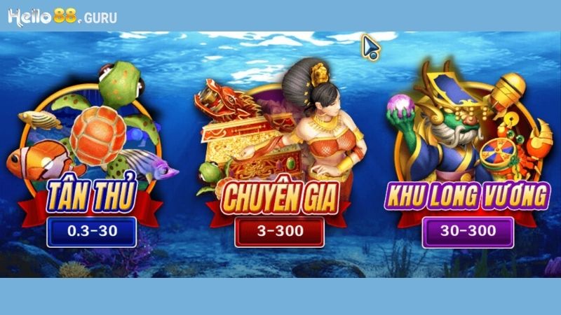 Bắn cá Long Vương - Tựa game ăn khách tại Hello88